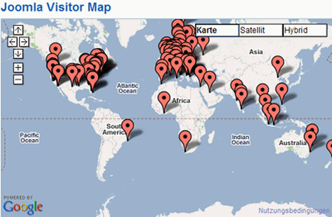 visitor map